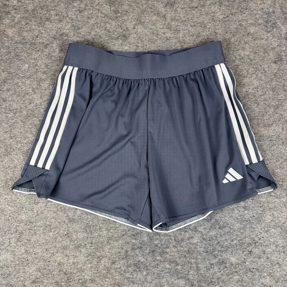 Adidas Aeroready Tiro 23 League Shorts 4" Soccer Blue Womens Large L